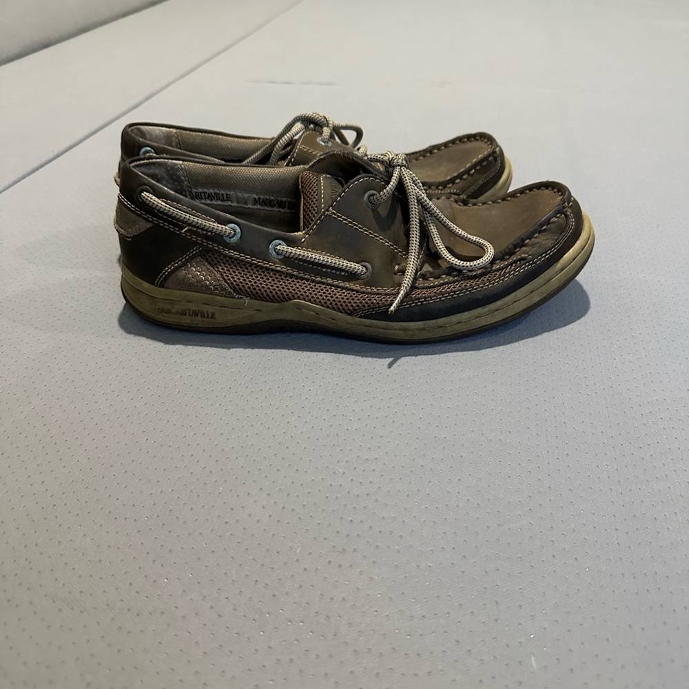 Margaritaville Dark Brown Boat Shoes